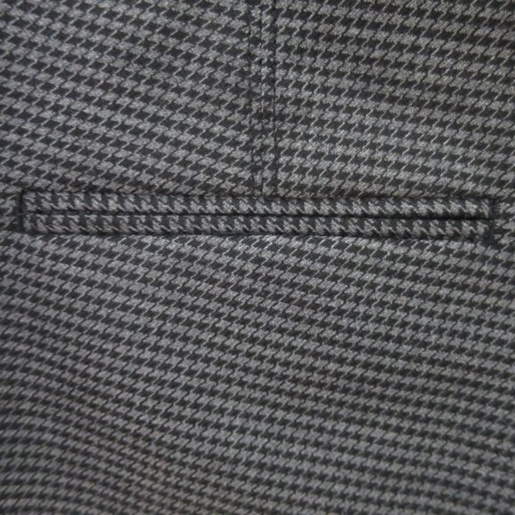 Helmut Lang Houndstooth Cropped Flare Pant Size 2 - Picture 13 of 16
